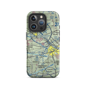 Oneida County Airport (UCA) VFR Sectional  Tough iPhone Case