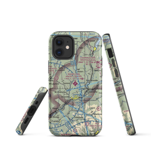 Oneonta Municipal Airport (N66) VFR Sectional  Tough iPhone Case