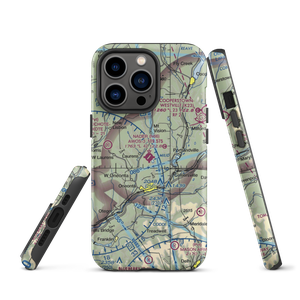Oneonta Municipal Airport (N66) VFR Sectional  Tough iPhone Case