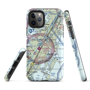 Onley Airport (VG20) VFR Sectional  Tough iPhone Case