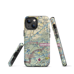 Oolenoy Valley Airport (SC75) VFR Sectional  Tough iPhone Case