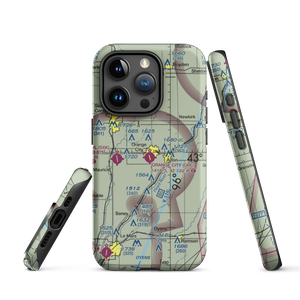 Orange City Municipal Airport (ORC) VFR Sectional  Tough iPhone Case