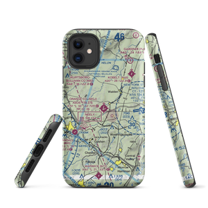 Orange County Airport (MGJ) VFR Sectional  Tough iPhone Case