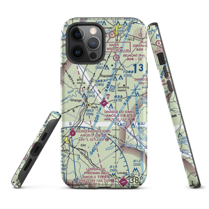 Orange County Airport (OMH) VFR Sectional  Tough iPhone Case