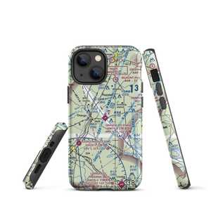 Orange County Airport (OMH) VFR Sectional  Tough iPhone Case