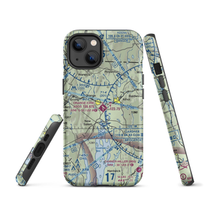 Orange Municipal Airport (ORE) VFR Sectional  Tough iPhone Case