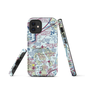 Orcas Island Airport (ORS) VFR Sectional  Tough iPhone Case