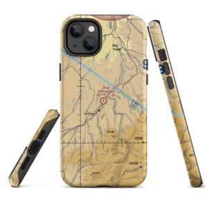 Orchard Ranch Airport (WY38) VFR Sectional  Tough iPhone Case