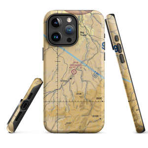 Orchard Ranch Airport (WY38) VFR Sectional  Tough iPhone Case