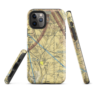 Orme School Airport (42AZ) VFR Sectional  Tough iPhone Case