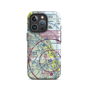 Ormond Beach Municipal Airport (OMN) VFR Sectional  Tough iPhone Case