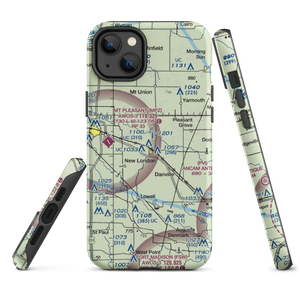 Orr-Port Airport (IA22) VFR Sectional  Tough iPhone Case