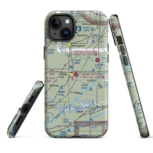 Osage City Municipal Airport (53K) VFR Sectional  Tough iPhone Case