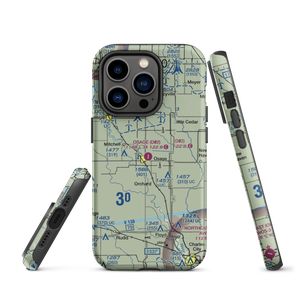 Osage Municipal Airport (D02) VFR Sectional  Tough iPhone Case