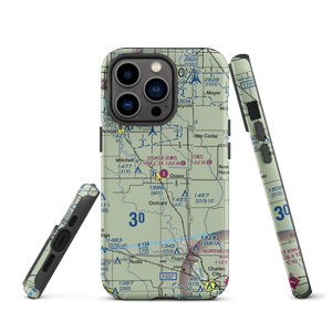 Osage Municipal Airport (D02) VFR Sectional  Tough iPhone Case