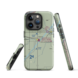 Osborne Municipal Airport (K75) VFR Sectional  Tough iPhone Case