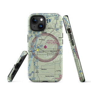 Osceola Municipal Airport (I75) VFR Sectional  Tough iPhone Case