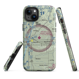 Osceola Municipal Airport (I75) VFR Sectional  Tough iPhone Case