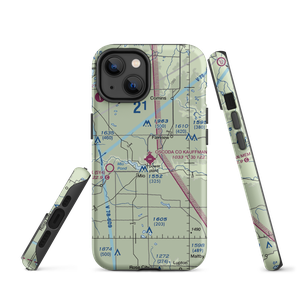 Oscoda County Airport (51M) VFR Sectional  Tough iPhone Case