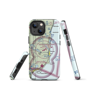 Oscoda Wurtsmith Airport (OSC) VFR Sectional  Tough iPhone Case