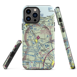 Oswego County Airport (FZY) VFR Sectional  Tough iPhone Case