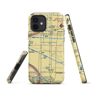 Ott Farms Airport (7TS8) VFR Sectional  Tough iPhone Case