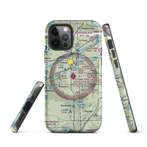 Ottawa Municipal Airport (OWI) VFR Sectional  Tough iPhone Case