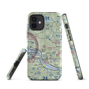 Ottman Landing Airport (5WN9) VFR Sectional  Tough iPhone Case