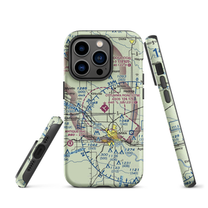 Ottumwa Regional Airport (OTM) VFR Sectional  Tough iPhone Case