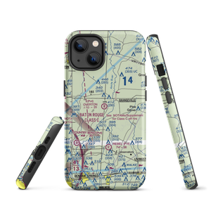 Overton Private Airport (4LA8) VFR Sectional  Tough iPhone Case