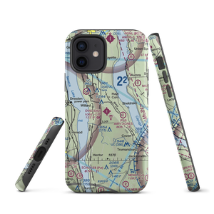 Ovid Airport (D82) VFR Sectional  Tough iPhone Case