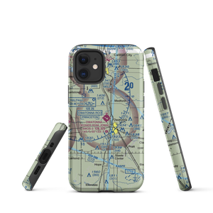 Owatonna Degner Regional Airport (OWA) VFR Sectional  Tough iPhone Case