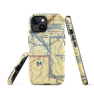 Owen Ranches Inc Airport (ID39) VFR Sectional  Tough iPhone Case