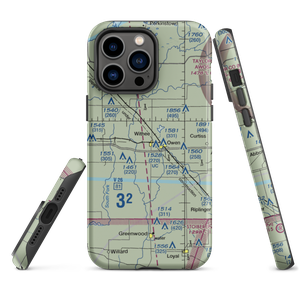 Owen-Withee Airport (WS42) VFR Sectional  Tough iPhone Case