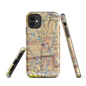 Owl Canyon Gliderport (4CO2) VFR Sectional  Tough iPhone Case