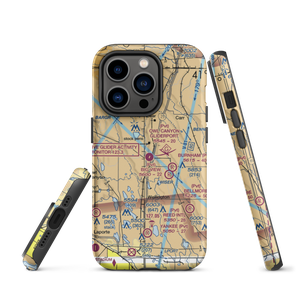 Owl Canyon Gliderport (4CO2) VFR Sectional  Tough iPhone Case