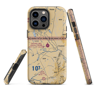 Owyhee Airport (10U) VFR Sectional  Tough iPhone Case