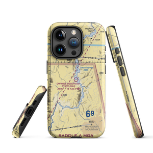 Owyhee Reservoir State Airport (28U) VFR Sectional  Tough iPhone Case