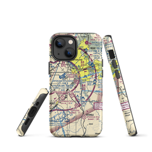 Ox Meadows Airport (04WA) VFR Sectional  Tough iPhone Case