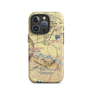 Oxbow Ranch Airport (OR17) VFR Sectional  Tough iPhone Case