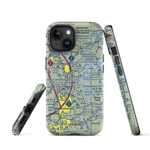 Ozark Aerodrome (AR11) VFR Sectional  Tough iPhone Case