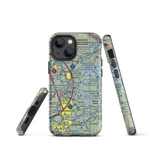 Ozark Aerodrome (AR11) VFR Sectional  Tough iPhone Case