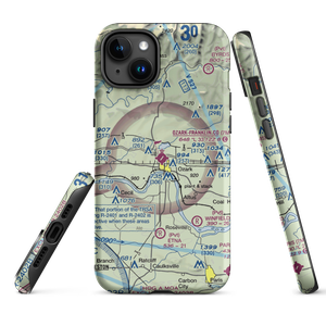 Ozark Franklin County Airport (7M5) VFR Sectional  Tough iPhone Case