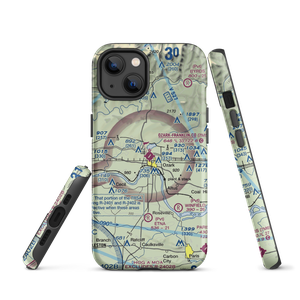 Ozark Franklin County Airport (7M5) VFR Sectional  Tough iPhone Case