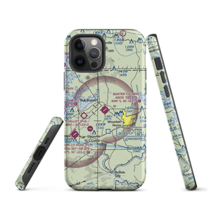 Ozark Regional Airport (BPK) VFR Sectional  Tough iPhone Case