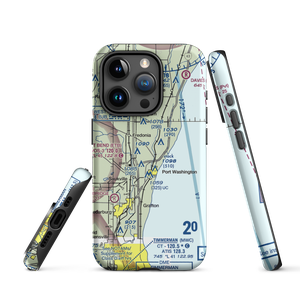 Ozaukee Airport (9WN3) VFR Sectional  Tough iPhone Case