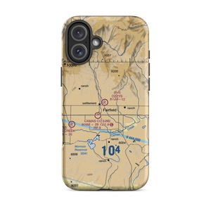 Ozzy's Airport (33ID) VFR Sectional  Tough iPhone Case