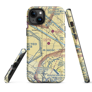 P And R Field (ID26) VFR Sectional  Tough iPhone Case