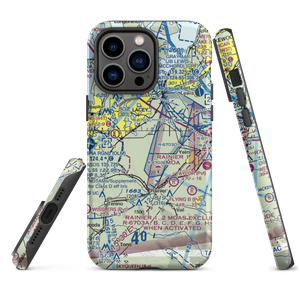 P-L Ranch Airport (08WA) VFR Sectional  Tough iPhone Case