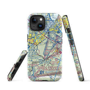 P-L Ranch Airport (08WA) VFR Sectional  Tough iPhone Case